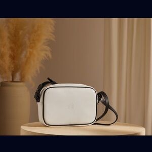 Brand New Bolvaint White and Black Crossbody Bag